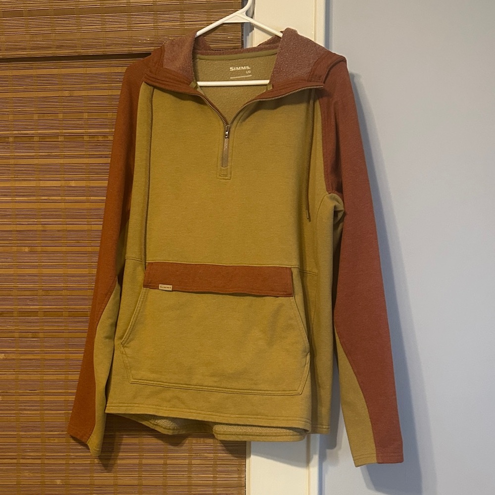 Simms Men's Zip Up Sweater